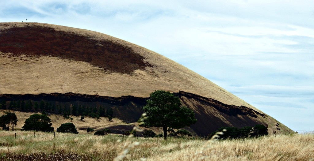 Western quarry scar on Mount Elephant