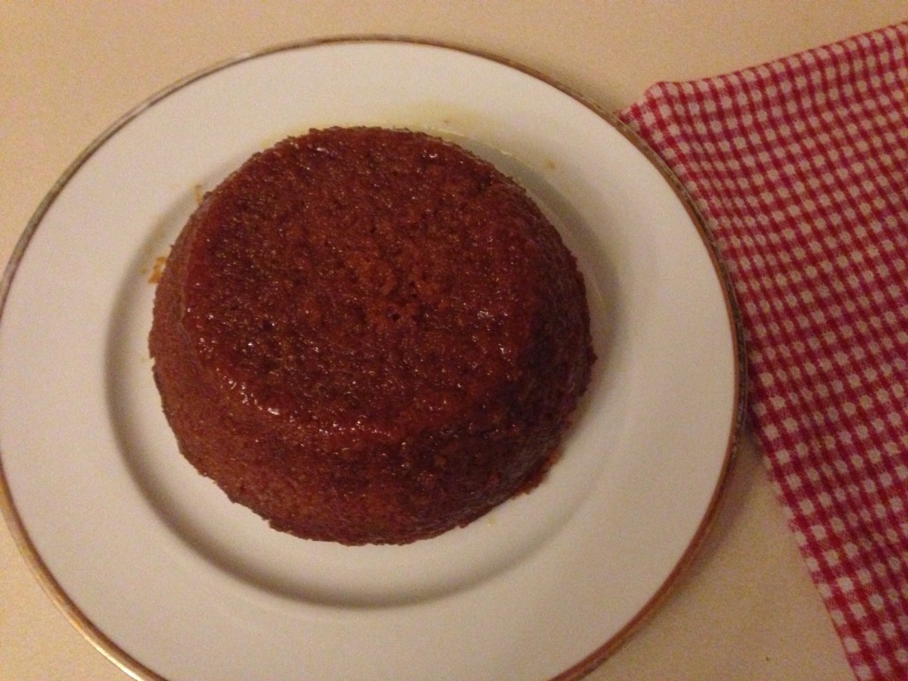 Mandy Magro's cooked Steamed Golden Syrup Pudding