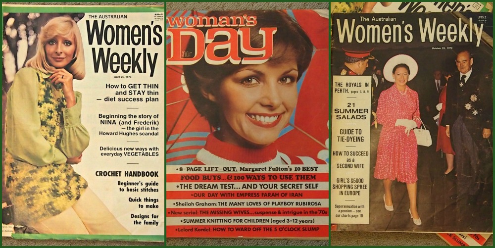 70s womens magazines. 