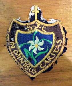 St Joseph's school blazer badge.