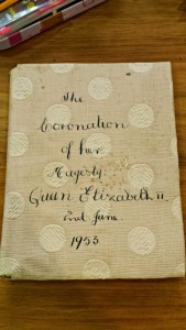 Queen's coronation scrapbook