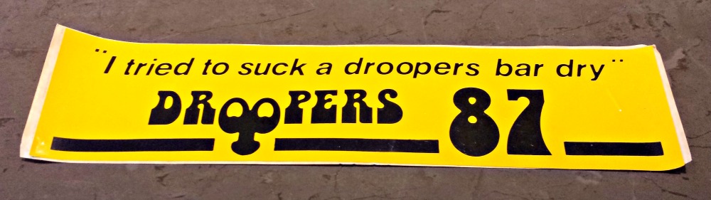 Droopers sticker