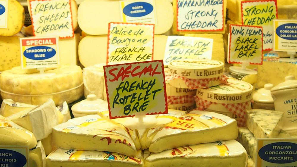 Cheese at Queen Victoria Market