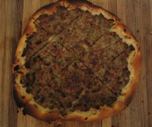 Our version of Lahmacun