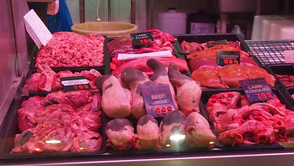 Offal at Queen Victoria Market