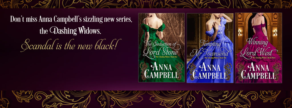 The Dashing Widows series by Anna Campbell