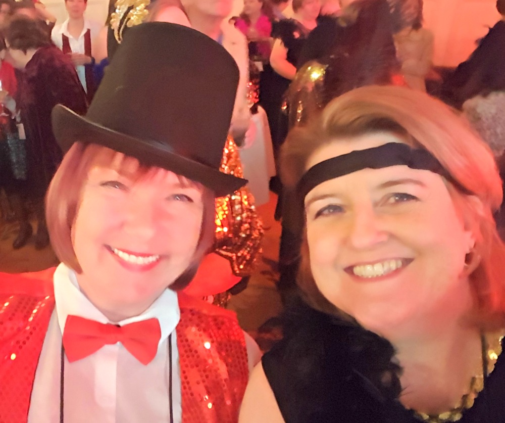 RWA 2016 Cocktail Party - Fiona McArthur and me