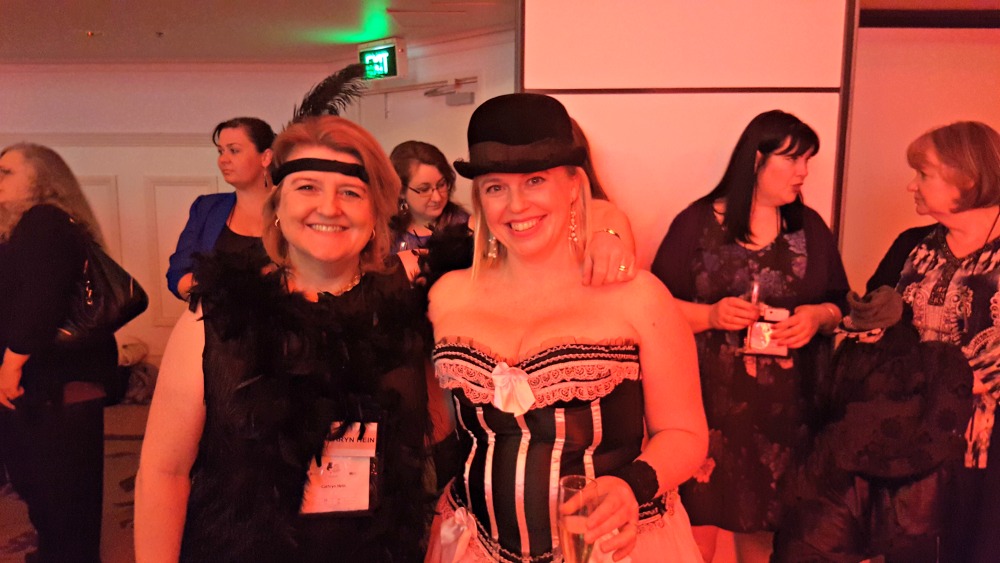 RWA 2016 Cocktail Party - me and Alex Adsett