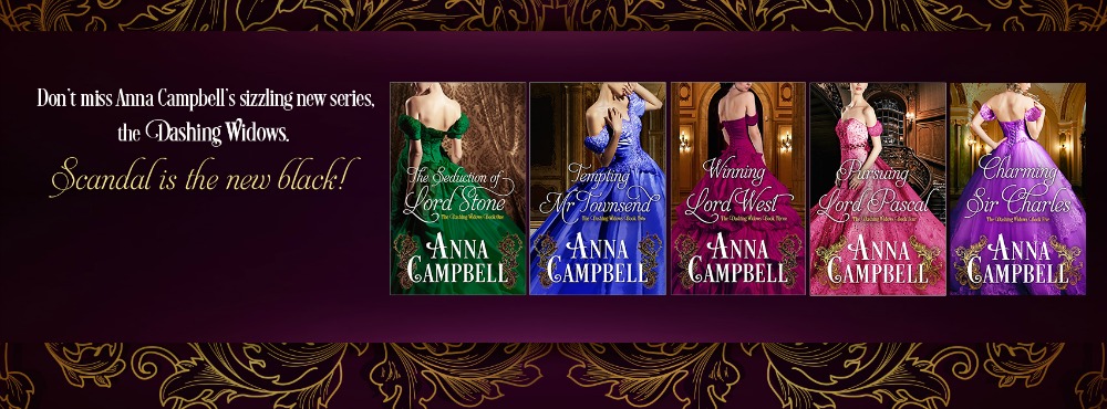 The Dashing Widows series by Anna Campbell