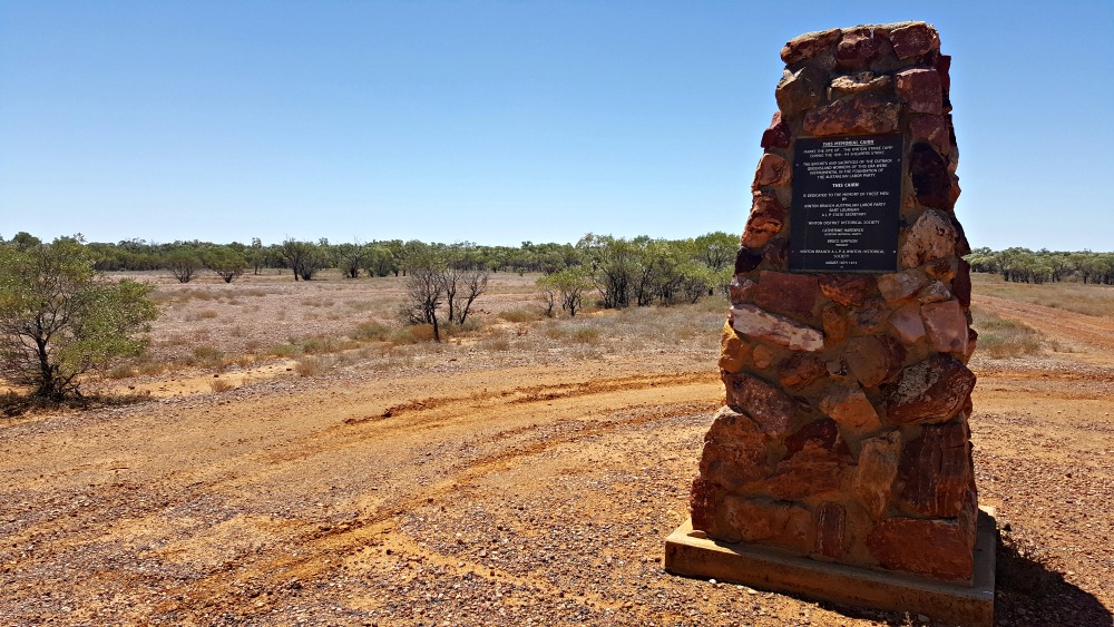 The 1894 shearer's strike memorial