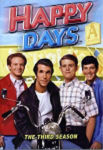 Happy Days television show third season DVD cover