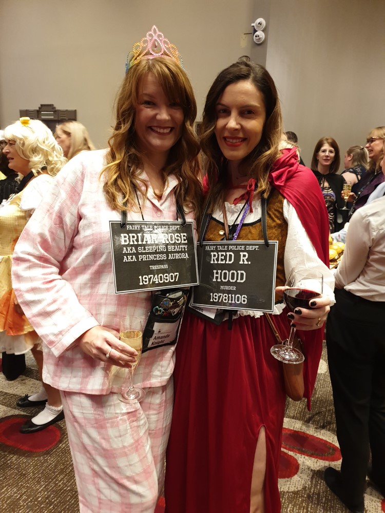 Authors Amanda Knight and Emily Madden, 2019 Romance Writers of Australia conference