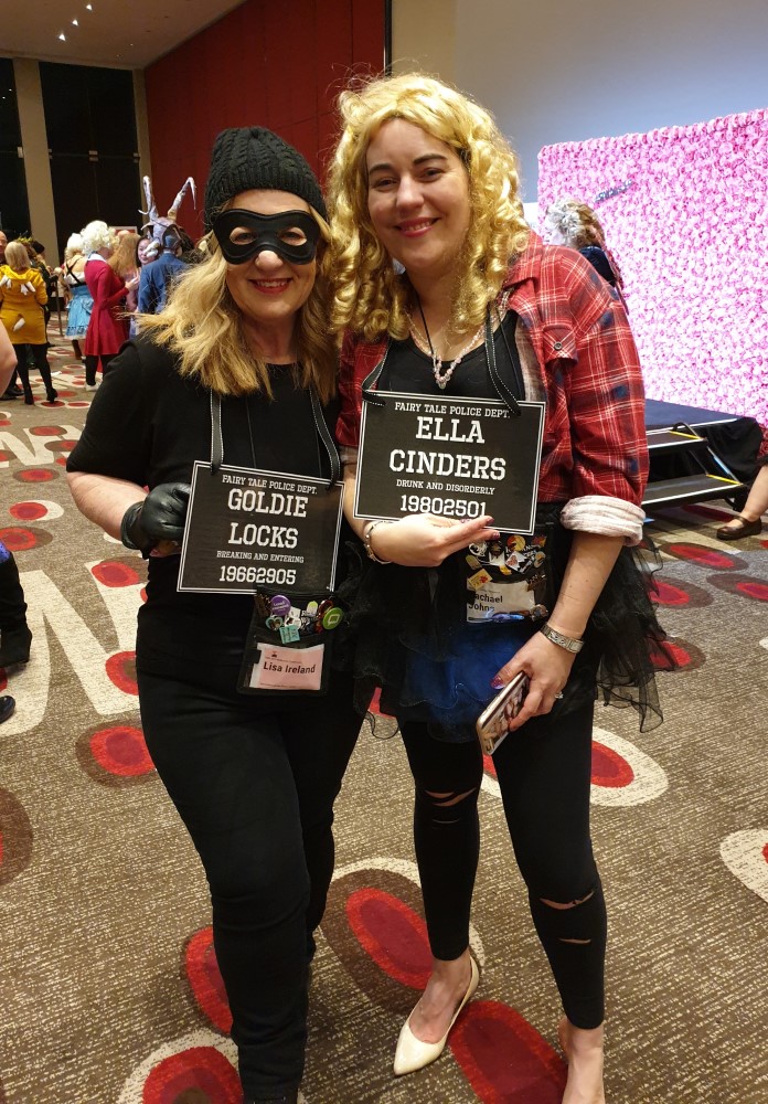 Lisa Ireland and Rachael Johns, 2019 Romance Writers of Australia conference