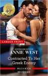 Contracted To Her Greek Enemy by Annie West