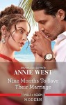 Cover of Nine Months to Save Their Marriage by Annie West